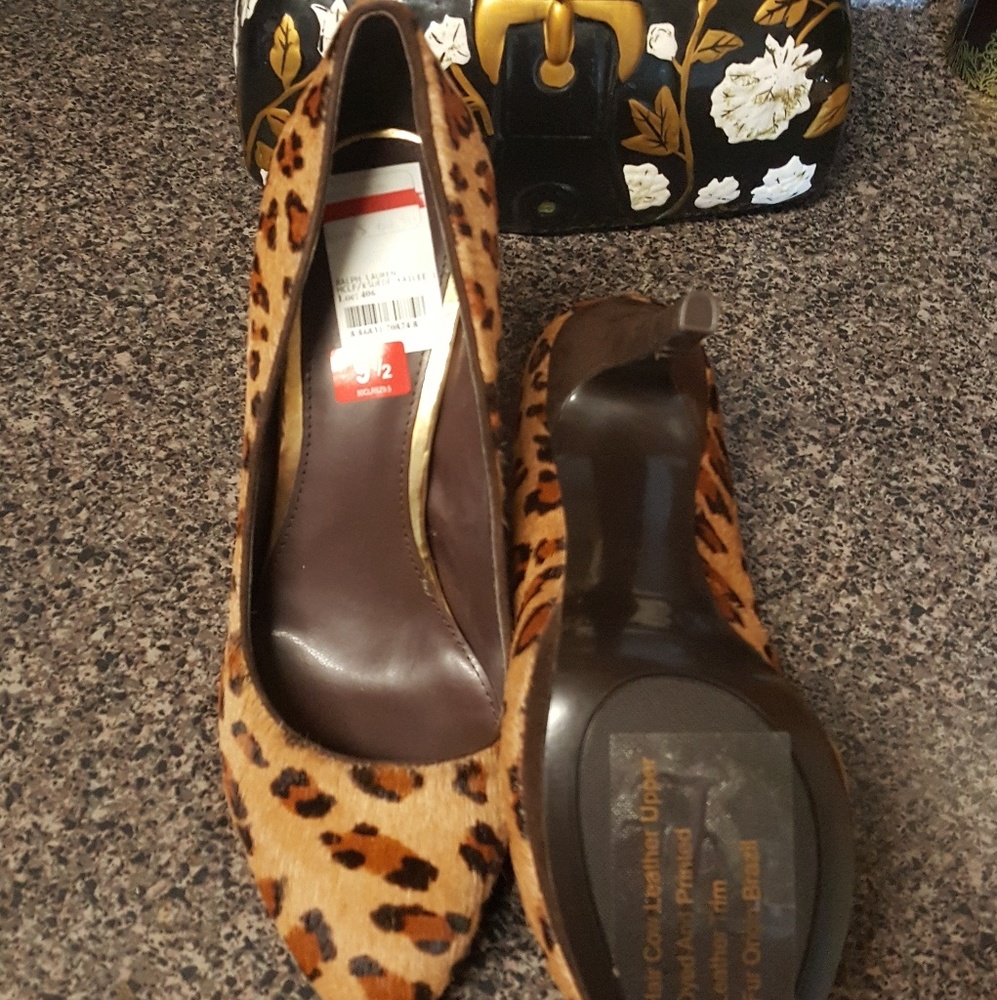 Lauren by Ralph Lauren Kailee Leopard Pump